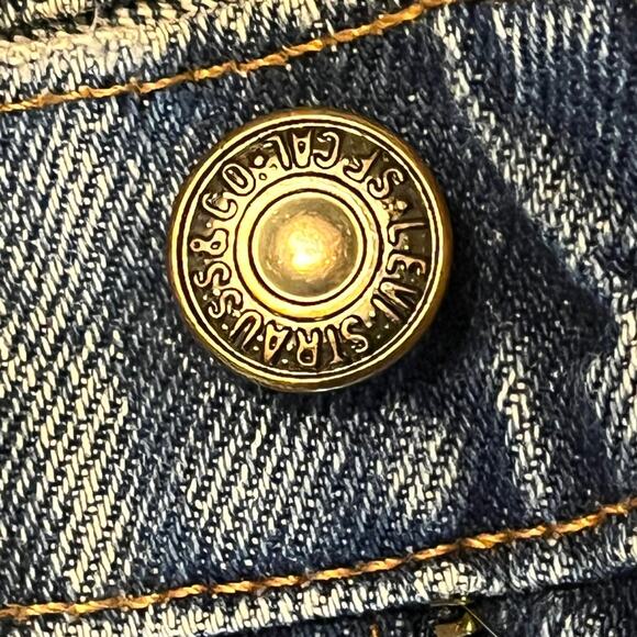 Vintage 90s Men's Orange Tab Levi's 505 Made in USA Jeans Size 32x30 - Picture 9 of 10